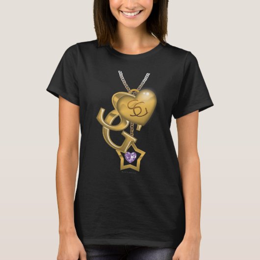 Supergirl Gold Locket T-Shirt (Vorderseite)