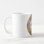Supergirl Gold & Purple Circle Logo Kaffeetasse (Links)