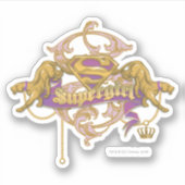 Supergirl Golden Cat 2 Aufkleber (Vorderseite)