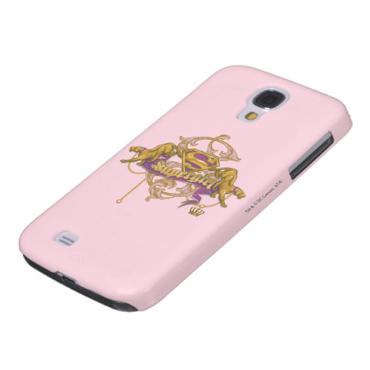 Supergirl Golden Cat 2 Case-Mate Samsung Galaxy Hülle (unten)