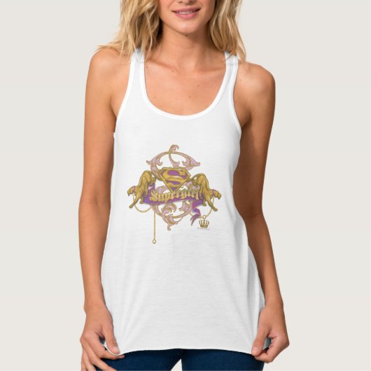 Supergirl Golden Cat 2 Tank Top (Vorderseite)