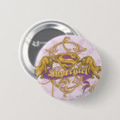 Supergirl Golden Cat 3 Button (Vorne & Hinten)