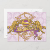 Supergirl Golden Cat 3 Postkarte (Vorne/Hinten)