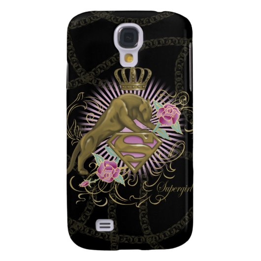 Supergirl Golden Cat 4 Case-Mate Samsung Galaxy Hülle (Rückseite)