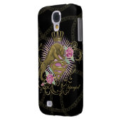 Supergirl Golden Cat 4 Case-Mate Samsung Galaxy Hülle (Rückseite Links)