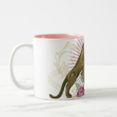Supergirl Golden Cat 4 Zweifarbige Tasse (Links)