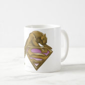 Supergirl Golden Cat Kaffeetasse (VorderseiteRechts)