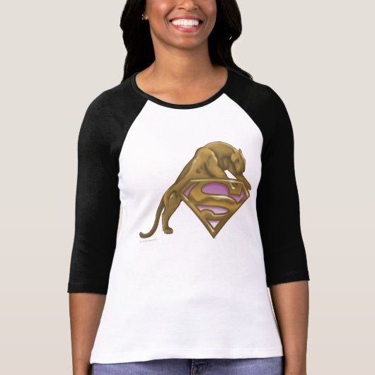 Supergirl Golden Cat T-Shirt (Vorderseite)