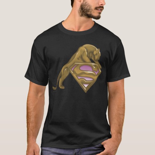 Supergirl Golden Cat T-Shirt (Vorderseite)