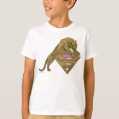 Supergirl Golden Cat T-Shirt (Vorderseite)