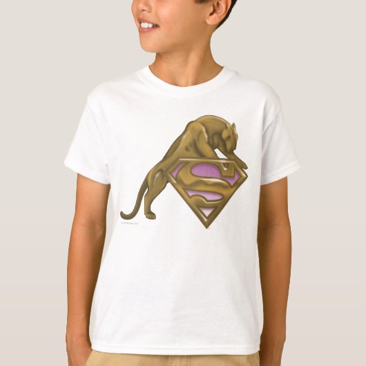Supergirl Golden Cat T-Shirt (Vorderseite)