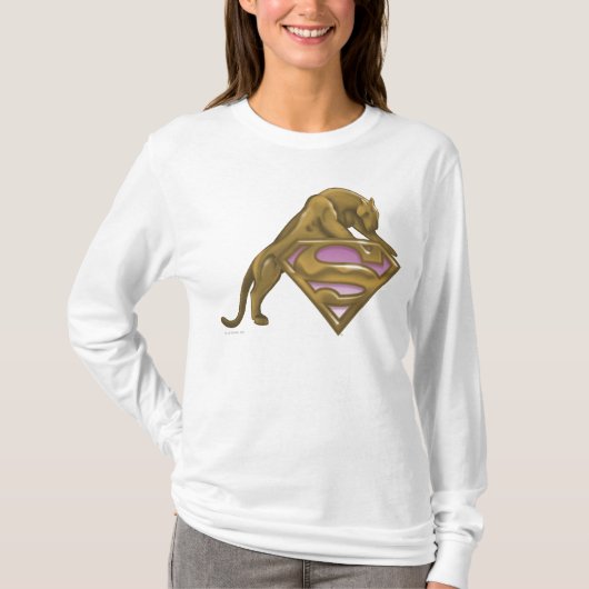 Supergirl Golden Cat T-Shirt (Vorderseite)