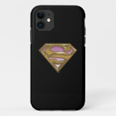 Supergirl Golden Logo Case-Mate iPhone Hülle (Rückseite)