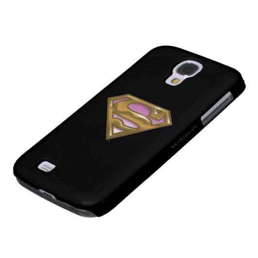 Supergirl Golden Logo Case-Mate Samsung Galaxy Hülle (unten)