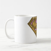 Supergirl Golden Logo Kaffeetasse (Links)