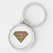 Supergirl Golden Logo Schlüsselanhänger (Vorne)