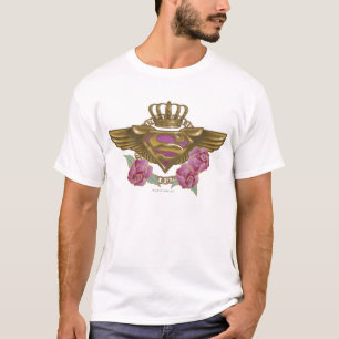 Supergirl goldene Flügel T-Shirt