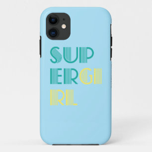 Supergirl Green and Yellow Case-Mate iPhone Hülle