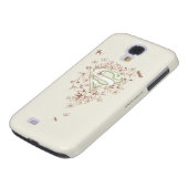 Supergirl Green Floral Logo Case-Mate Samsung Galaxy Hülle (unten)