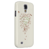 Supergirl Green Floral Logo Case-Mate Samsung Galaxy Hülle (Rückseite/rechts)