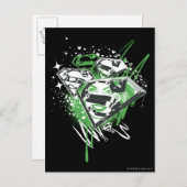 Supergirl Green Spills Postkarte (Vorne/Hinten)
