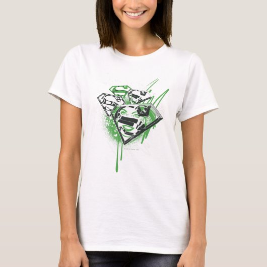 Supergirl Green Spills T-Shirt (Vorderseite)
