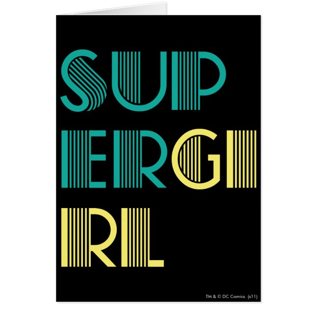 Supergirl Green und Yellow (Vorne)