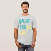 Supergirl Green und Yellow T-Shirt (Vorne ganz)