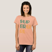 Supergirl Green und Yellow T-Shirt (Vorne ganz)