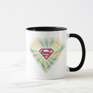 Supergirl Groovy Logo Tasse