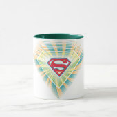 Supergirl Groovy Logo Tasse (Zentrum)