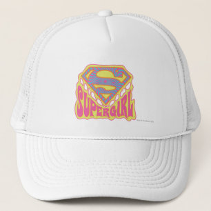 Supergirl Groovy Logo Truckerkappe