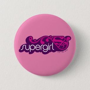 Supergirl Groovy Name und S-Shield Button