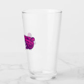 Supergirl Groovy Name und S-Shield Glas (Links)