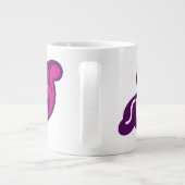 Supergirl Groovy Name und S-Shield Jumbo-Tasse (Rückseite)