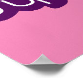 Supergirl Groovy Name und S-Shield Poster (Ecke)