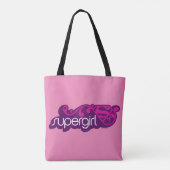 Supergirl Groovy Name und S-Shield Tasche (Rückseite)