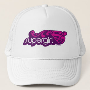 Supergirl Groovy Name und S-Shield Truckerkappe