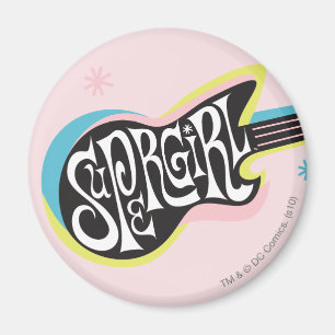 Supergirl Guitar Magnet