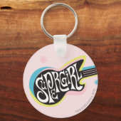 Supergirl Guitar Schlüsselanhänger (Vorderseite)