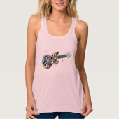 Supergirl Guitar Tank Top (Vorderseite)