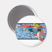 Supergirl Head Shots Magnet (Vorderseite/Rückseite)