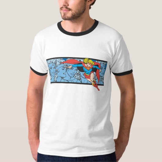 Supergirl Head Shots T-Shirt (Vorderseite)