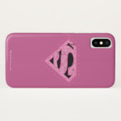 Supergirl Hearts Case-Mate iPhone Hülle (Rückseite (Horizontal))