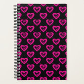 Supergirl Hearts Diagonal Pattern Planer (Vorderseite)