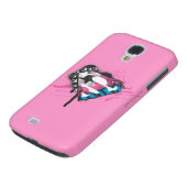 Supergirl Hearts Logo Case-Mate Samsung Galaxy Hülle (unten)