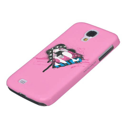 Supergirl Hearts Logo Case-Mate Samsung Galaxy Hülle (unten)
