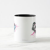 Supergirl Hearts Logo Tasse (Zentrum)
