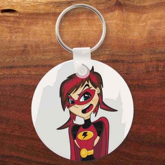 Supergirl Hero Schlüsselanhänger (Vorderseite)