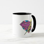 Supergirl Herz und Bolt Tasse (VorderseiteRechts)